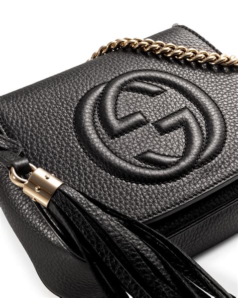 black gucci purse crossbody|gucci crossbody pouch.